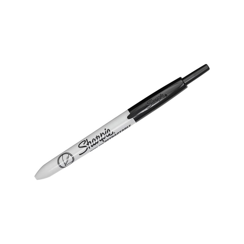 SHARPIE Retractable Permanent Markers, Ultra Fine Tip, Assorted, 8/Pack (1742025) - Image 5